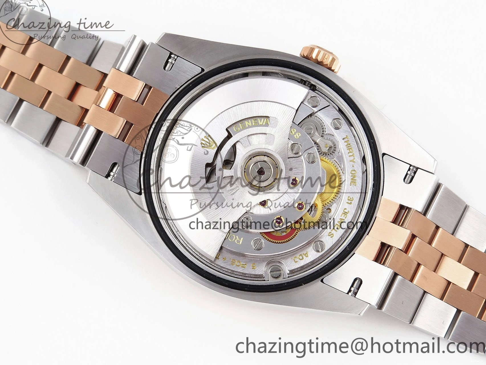 Bracelet Silver 36 Dial Best SS Edition VSF Steel 1:1 904L on 126281rbr Jubilee Textured DateJust VS3235 0216